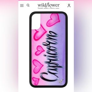 EUC - Wildflower “Capricorn” graffiti - iPhone XR